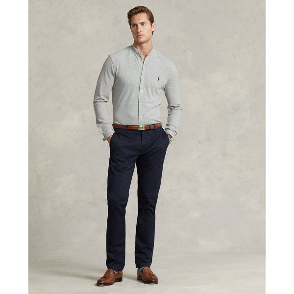 Federleichtes Custom-Slim-Fit Hemd Polo Ralph Lauren in Andover meliert 4