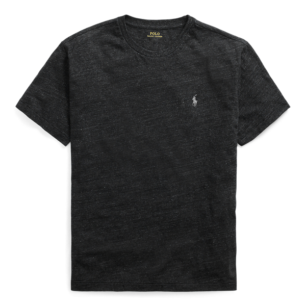 Black Marl Heather Classic Fit Crewneck T-Shirt Big & Tall 1