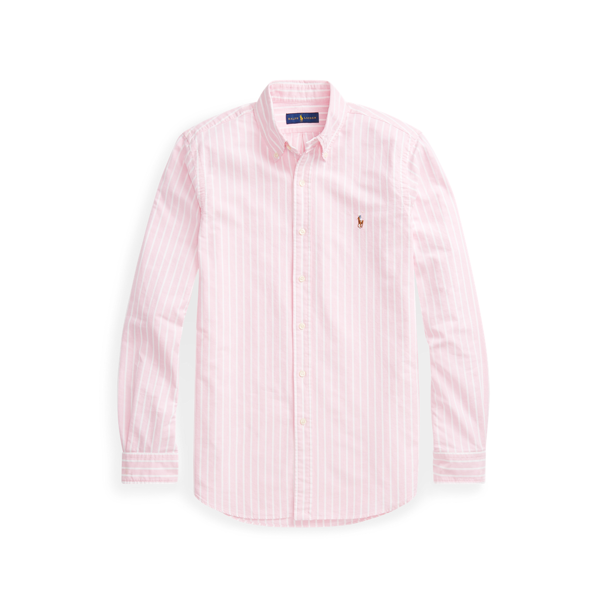 Slim Fit Striped Oxford Shirt