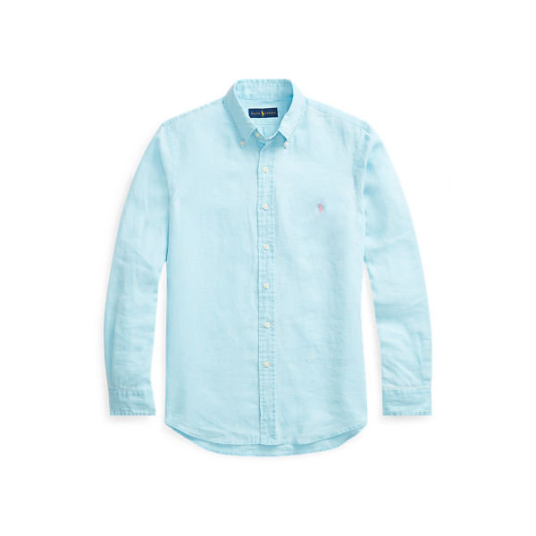 Slim Fit Linen Shirt Polo Ralph Lauren 1