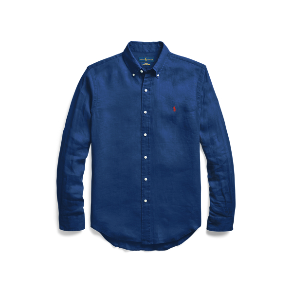 Slim Fit Linen Shirt Polo Ralph Lauren 1