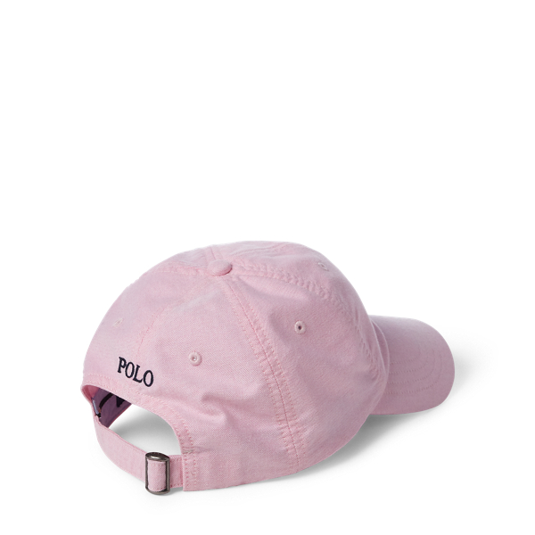 New Rose Cotton Oxford Baseball Cap Polo Ralph Lauren 2