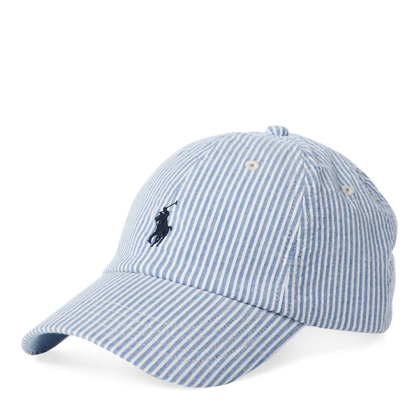Seersucker Baseball Cap Polo Ralph Lauren 1