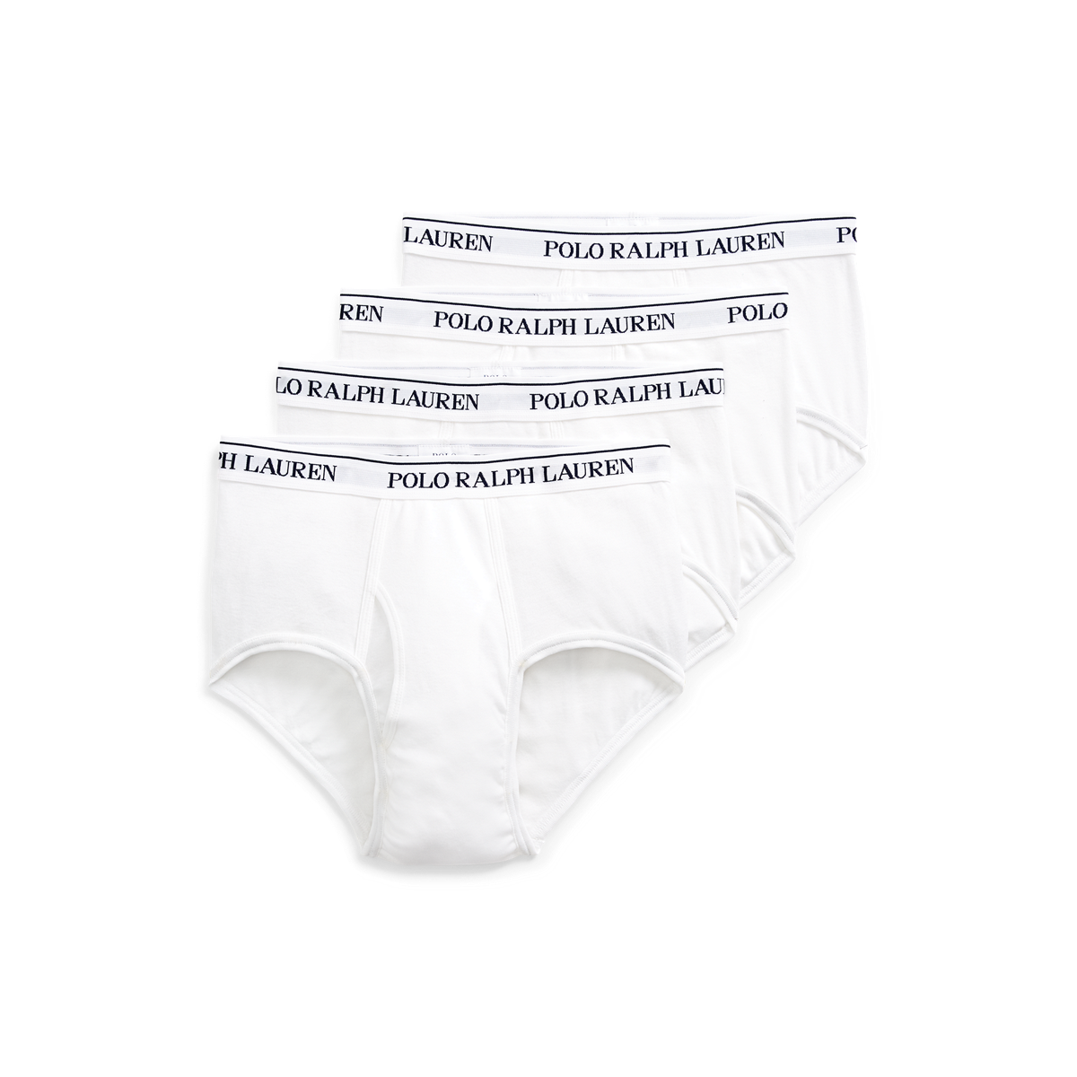 Cotton Wicking Mid Rise Brief 4 Pack Ralph Lauren