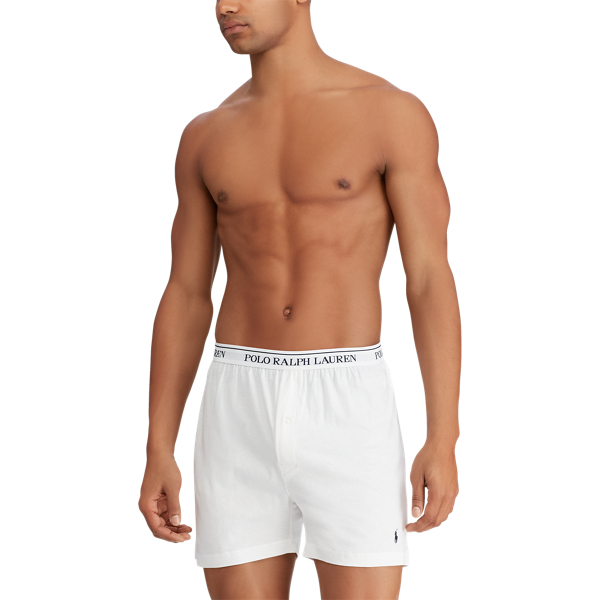 White Knit Boxer 3-Pack Polo Ralph Lauren 2