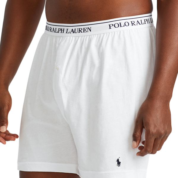 White Knit Boxer 3-Pack Polo Ralph Lauren 5