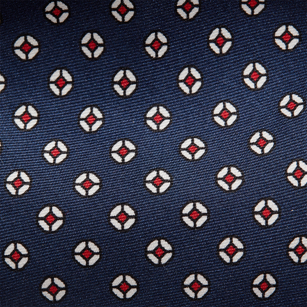 Navy Silk Narrow Tie Polo Ralph Lauren 3