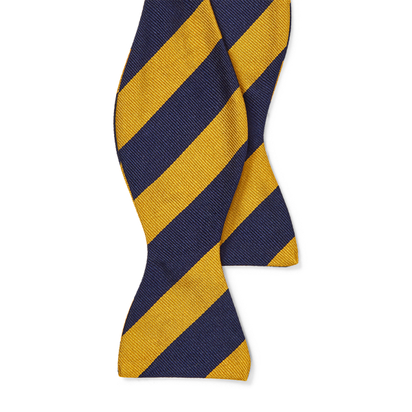 Striped Silk Repp Bow Tie Polo Ralph Lauren em 1
