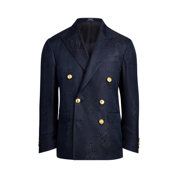 Polo Silk Jacquard Blazer Polo Ralph Lauren em 1