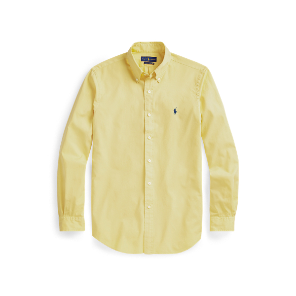 Classic-Fit Twill-Hemd