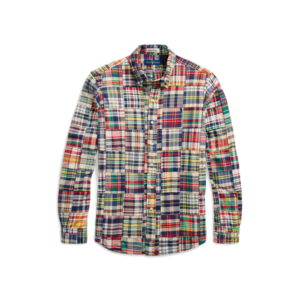 Camicia scozzese Classic-Fit Polo Ralph Lauren in Patchwork madras 2