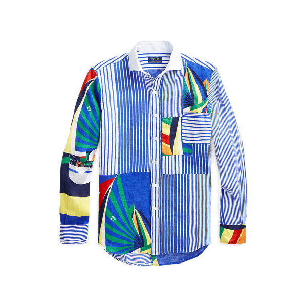 Classic Fit Linen Fun Shirt Polo Ralph Lauren 1