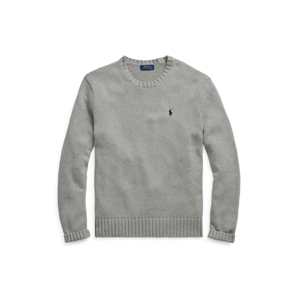 Cotton Crewneck Sweater Big & Tall em 1
