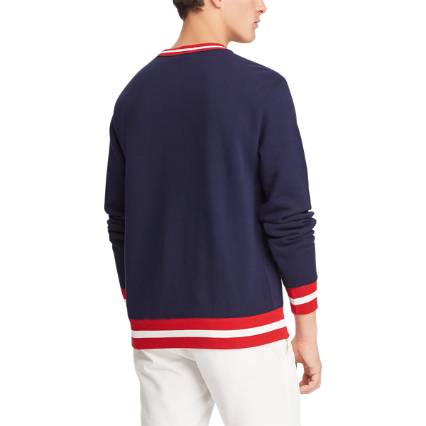 Cruise Navy Fleece Graphic Sweatshirt Big & Tall 4