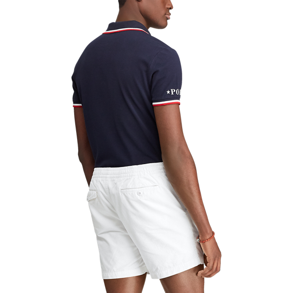 Aviator Navy Classic Fit Mesh Polo Shirt Big & Tall 4