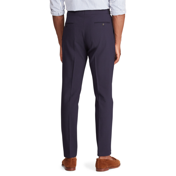 Navy Stretch Wool-Blend Trouser Polo Ralph Lauren 5