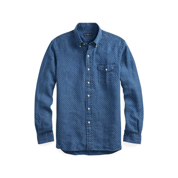 Classic Fit Star Linen Shirt Polo Ralph Lauren 1