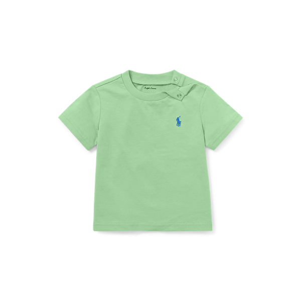 Cotton Jersey Crewneck Tee Baby Boy 1