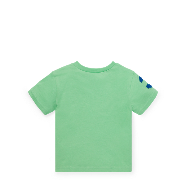 New Lime Big Pony Cotton Jersey Tee Baby Boy 2