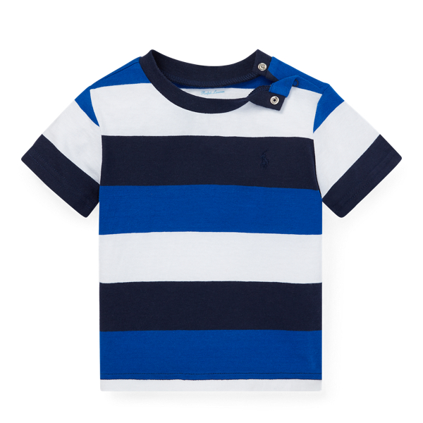 Striped Cotton Jersey Tee Baby Boy 1