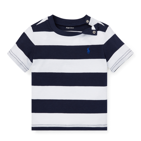 Striped Cotton Jersey Tee Baby Boy 1