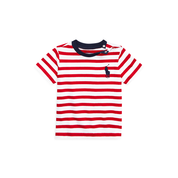 Striped Cotton Jersey Tee Baby Boy 1