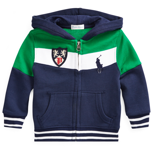 Cotton French Terry Hoodie Baby Boy 1