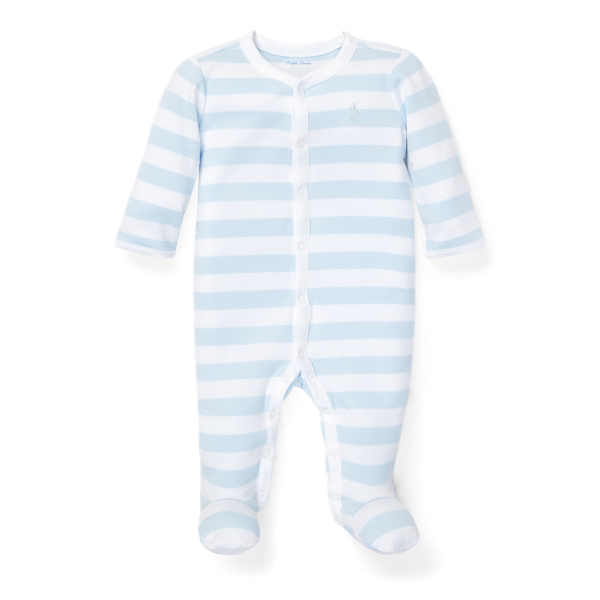 Striped Interlock Bodysuit Baby Boy 1