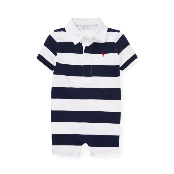 Tutina rugby in cotone Baby Boy in 1