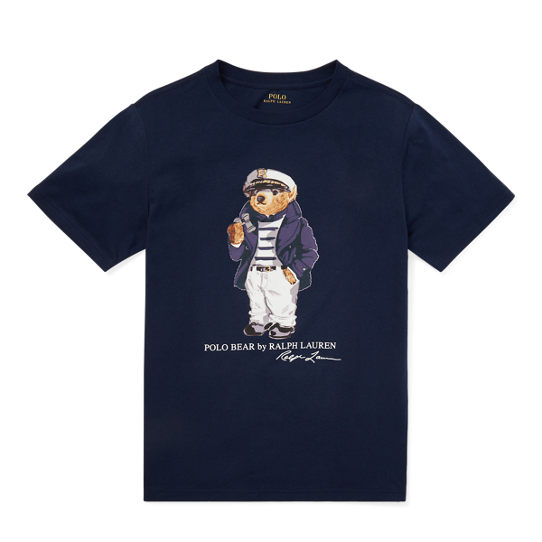 Captain Bear Cotton Tee Boys 6-14 Years 1