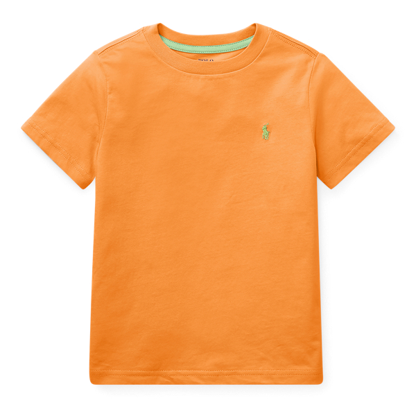 Cotton Jersey Crewneck Tee Boys 6-14 Years in 1