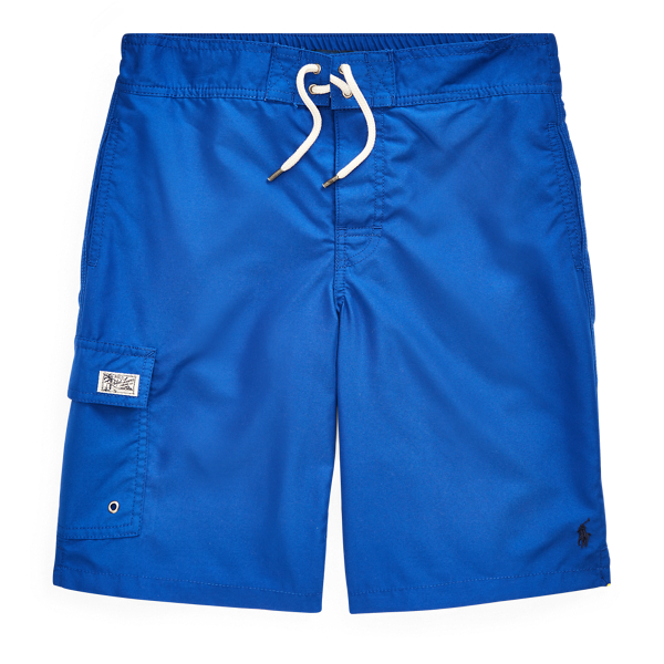 Solid-to-Print Swim Trunks Boys 6-14 Years 1