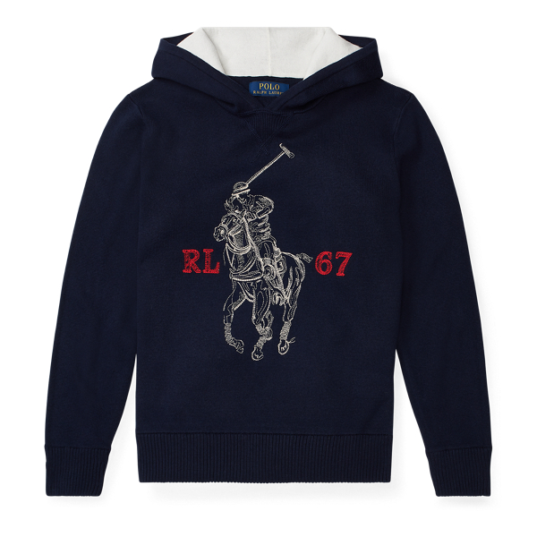 Cotton Hooded Sweater Boys 6-14 Years in 1