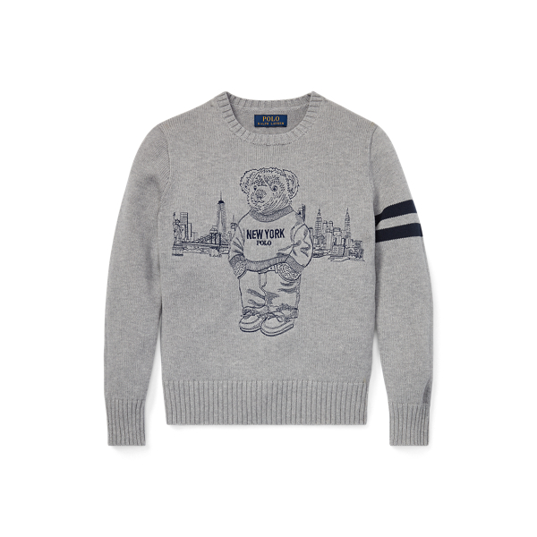 New York Polo Bear Sweater Boys 6-14 Years em 1
