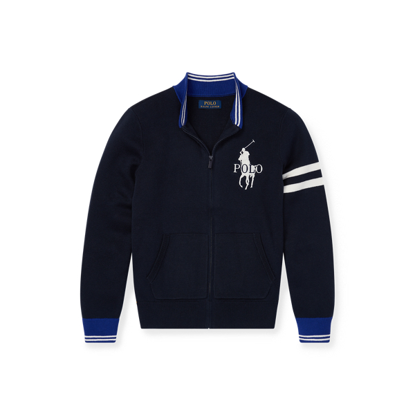 Cotton Full-Zip Jumper Boys 6-14 Years 1