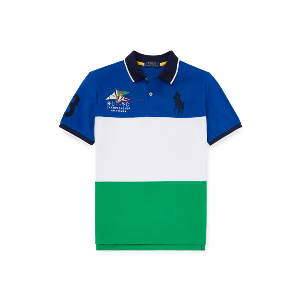 Cotton Mesh Polo Shirt Boys 6-14 Years in 1