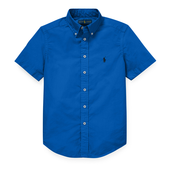 Cotton Poplin Shirt Boys 6-14 Years 1