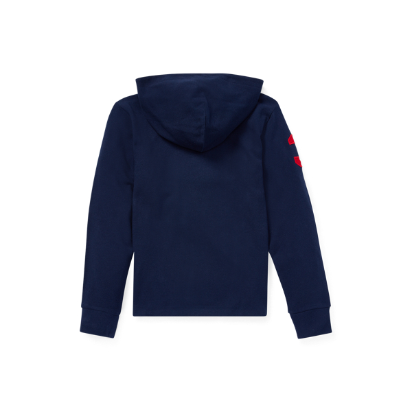 Newport Navy Big Pony Cotton Hooded Tee Boys 8-20 2