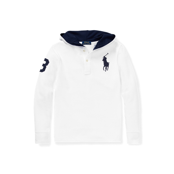 Big Pony Cotton Hooded Tee Boys 6-14 Years 1