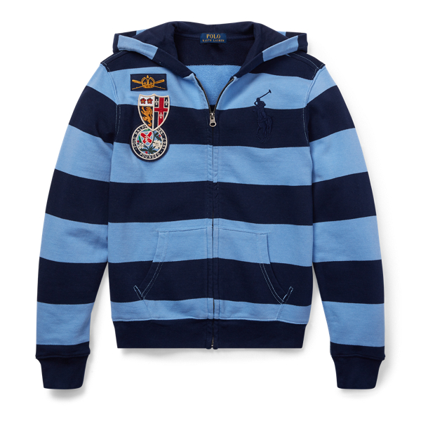 Cotton French Terry Hoodie Boys 6-14 Years 1