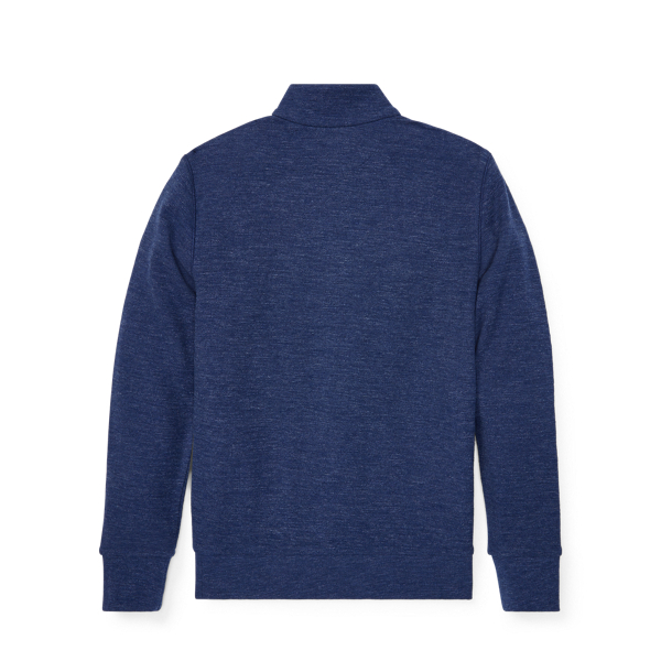 Observer Blue Heather Cotton Mesh Half-Zip Pullover Boys 6-14 Years 2