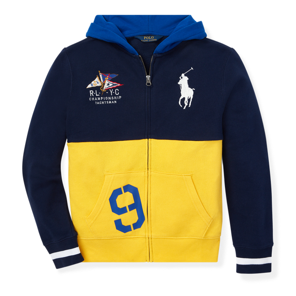 Sweat &agrave; capuche en coton &eacute;ponge Boys 6-14 Years en 1