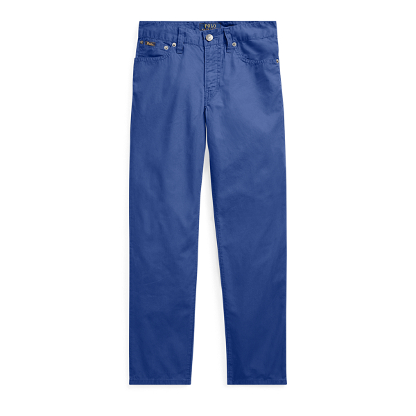 Slim Fit Cotton Poplin Pant Boys 6-14 Years em 1
