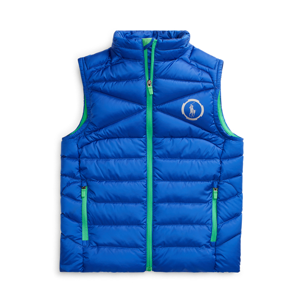 Packable Quilted Down Vest Boys 6-14 Years 1