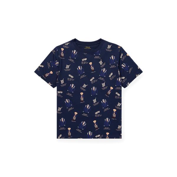 Cotton Jersey Graphic Tee Boys 6-14 Years em 1