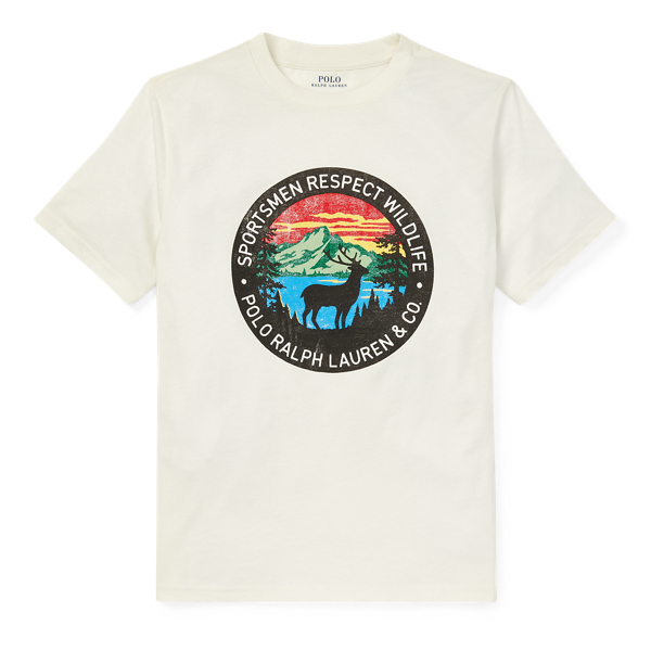 Cotton Jersey Graphic T-Shirt Boys 6-14 Years 1