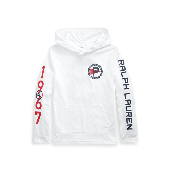 Performance Graphic Hooded Tee Boys 6-14 Years 1