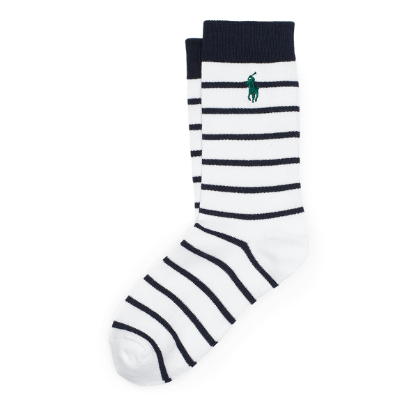 Striped Cotton-Blend Crew Sock BOYS 6-14 YEARS 1