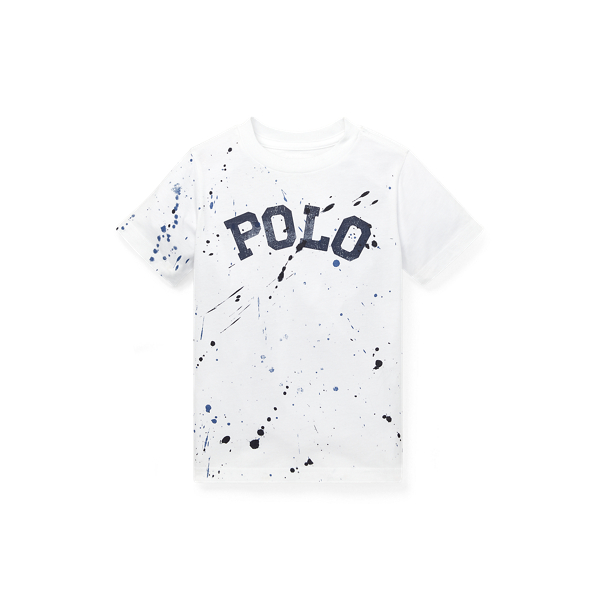 Paint-Splatter Cotton Tee