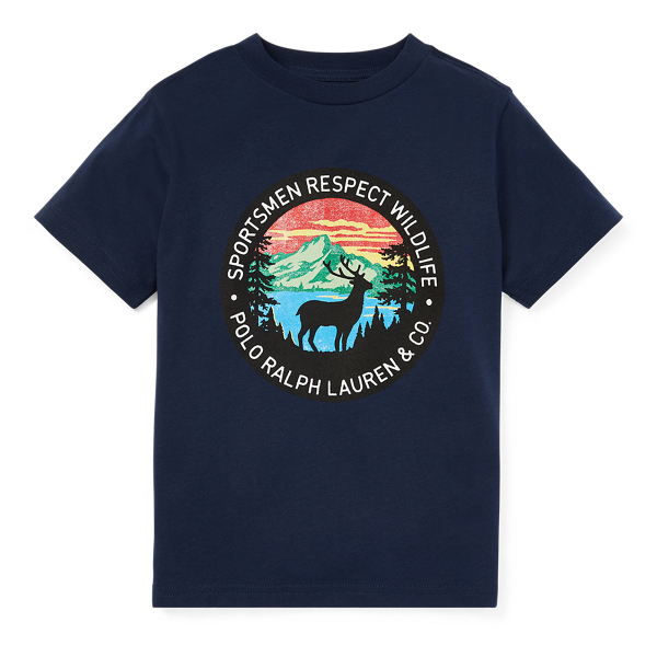 Cotton Jersey Graphic T-Shirt Boys 1.5-6 Years 1